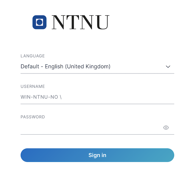 Screenshot of log-in|link=http://www.apps.ntnu.no/
