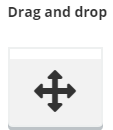 Screenshot of button for drag and drop.