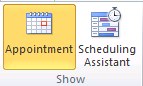 Appointment button