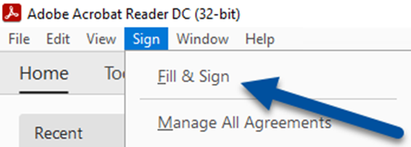  Press «Sign» and then select «Fill & Sign» to be able to write a digital signature