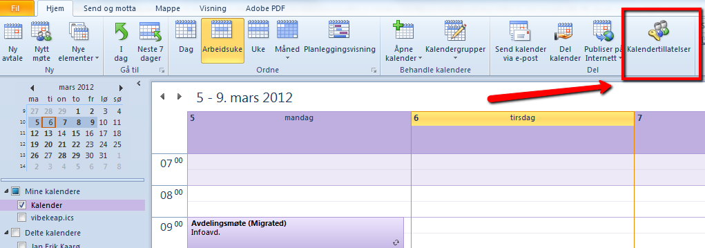 Outlook_kalender