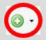 Bilde av ikonet for å legge til referanse manuelt - Grønn runding med hvitt plusstegn